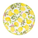 Caspari Limoncello Paper Placemats - 1 Each, 12 per Pack
