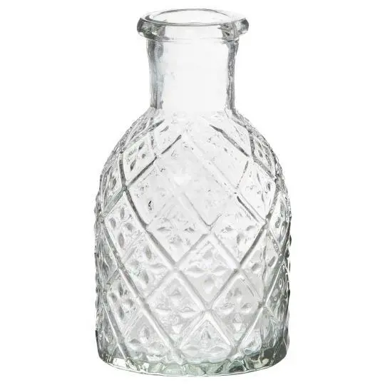 BOTE CRISTAL BROCADO VELA