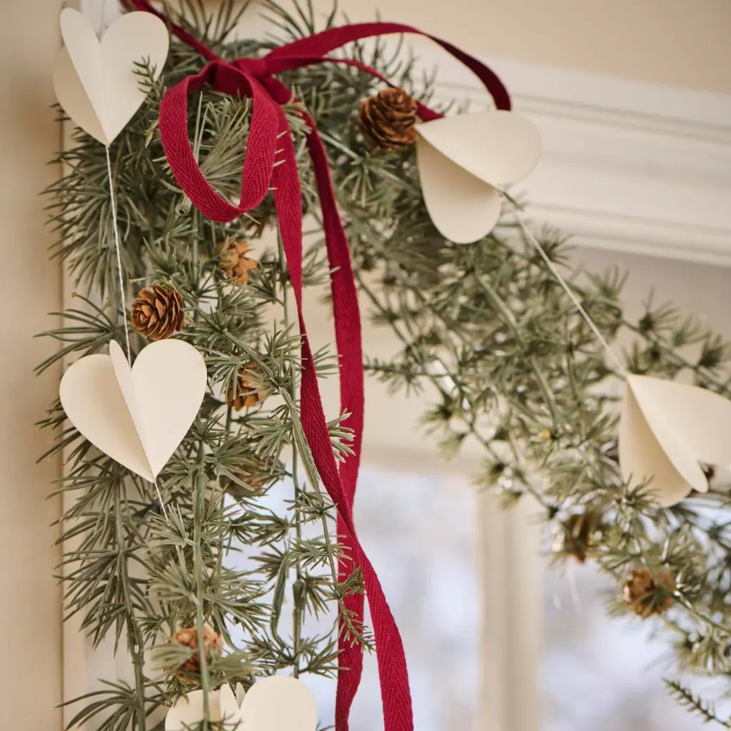 Guirnalda Corazón Papel