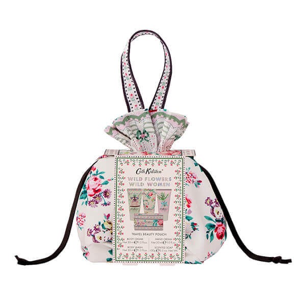 Cath Kidston Bolsa con Cremas y Gel de Viaje