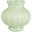 Jarrón verde Opal