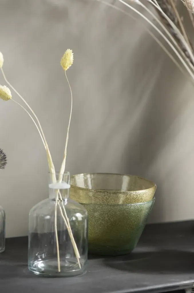 Soliflor botella cristal