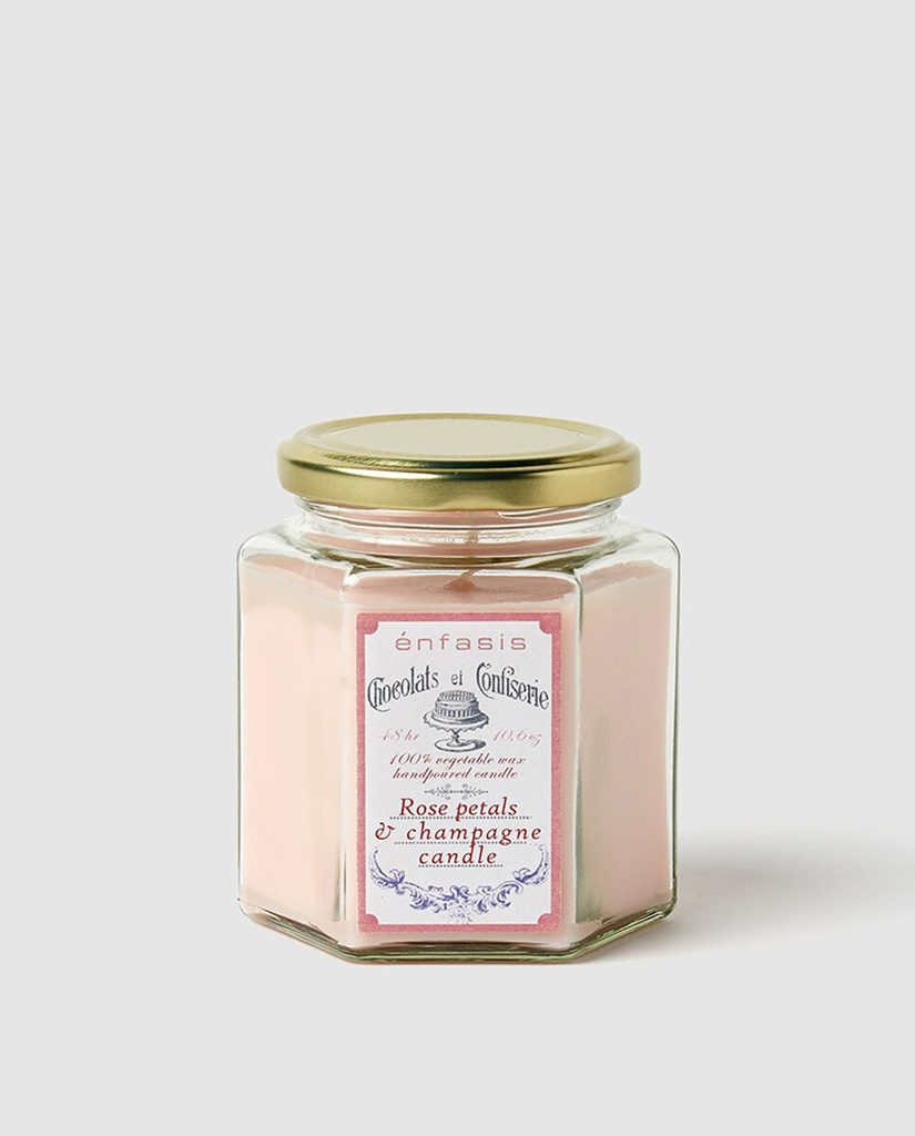 Vela Rosas tarro grande