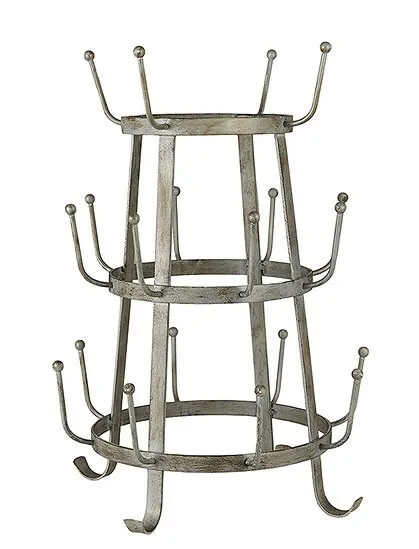 Cuelga tazas pie gris