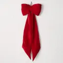 Lazo Largo Terciopelo Rojo 162,00 cm, 