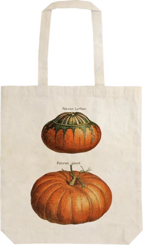 Tote bag algodón eco Calabaza
