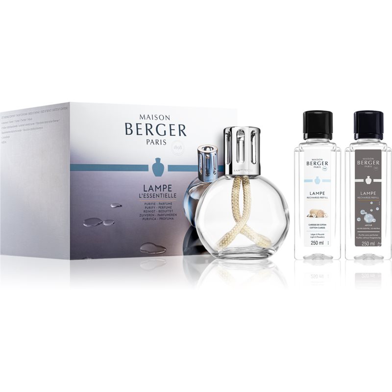 Cofre Lámpara Catalítica redonda + 2 perfumes