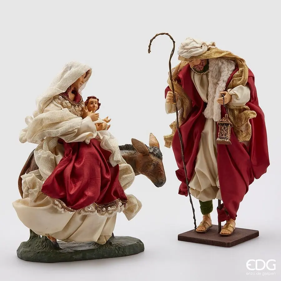 Nacimiento con mula 36cm Alto