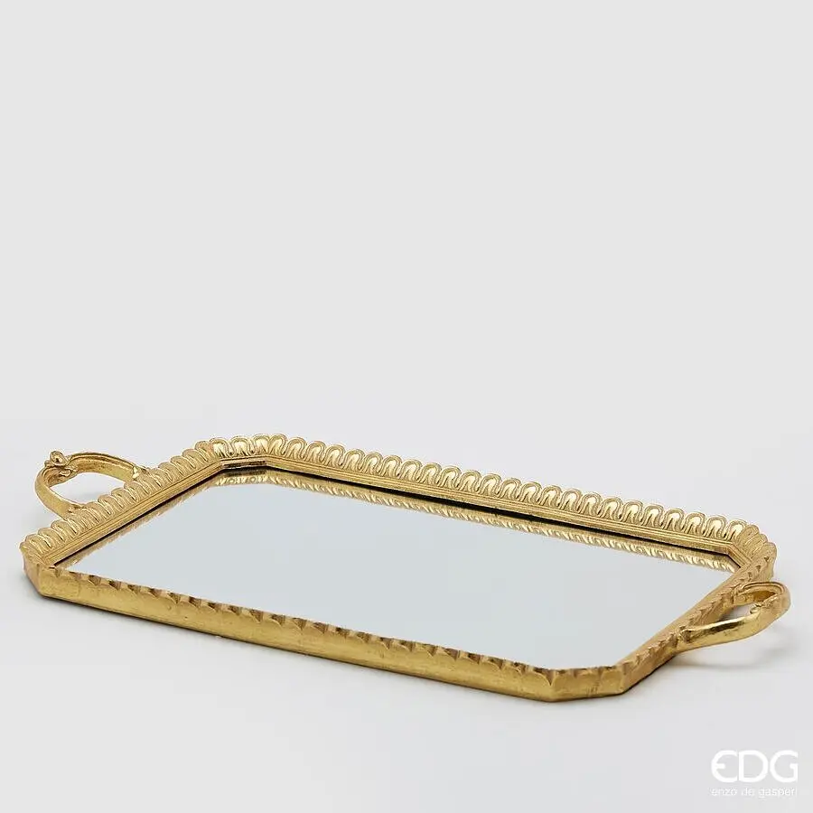 [714333,010] Bandeja de espejo decorativa grande