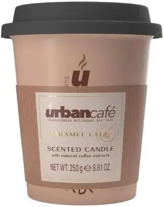 Vela/Vaso de Café con aroma a Caramelo