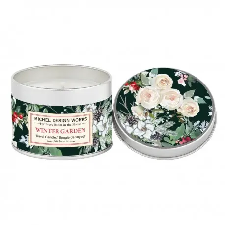 [MD849443] Vela perfumada 155 g en lata metálica - Jardín de Invierno