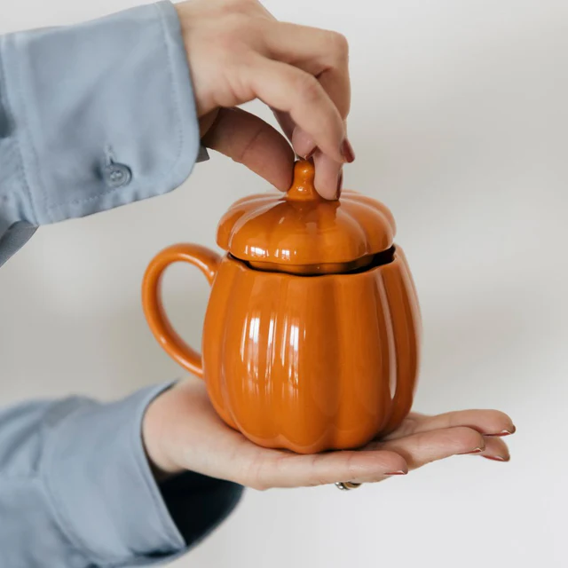 [20171] Taza Calabaza Naranja
