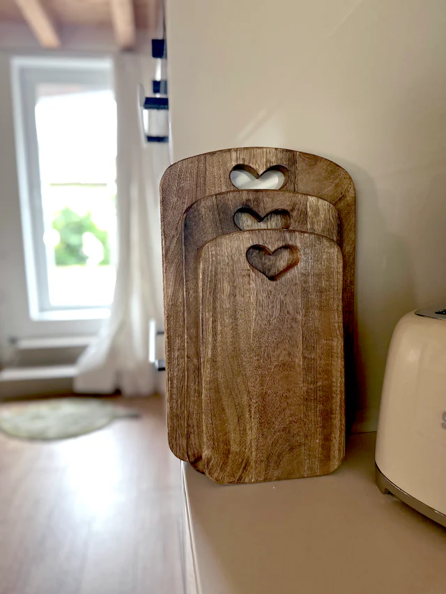 Tabla Corte Corazón Grande