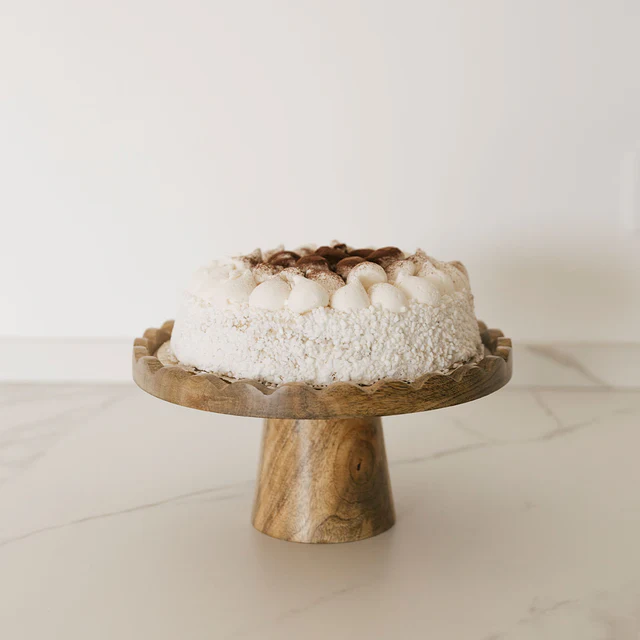 Pie de Tarta Madera