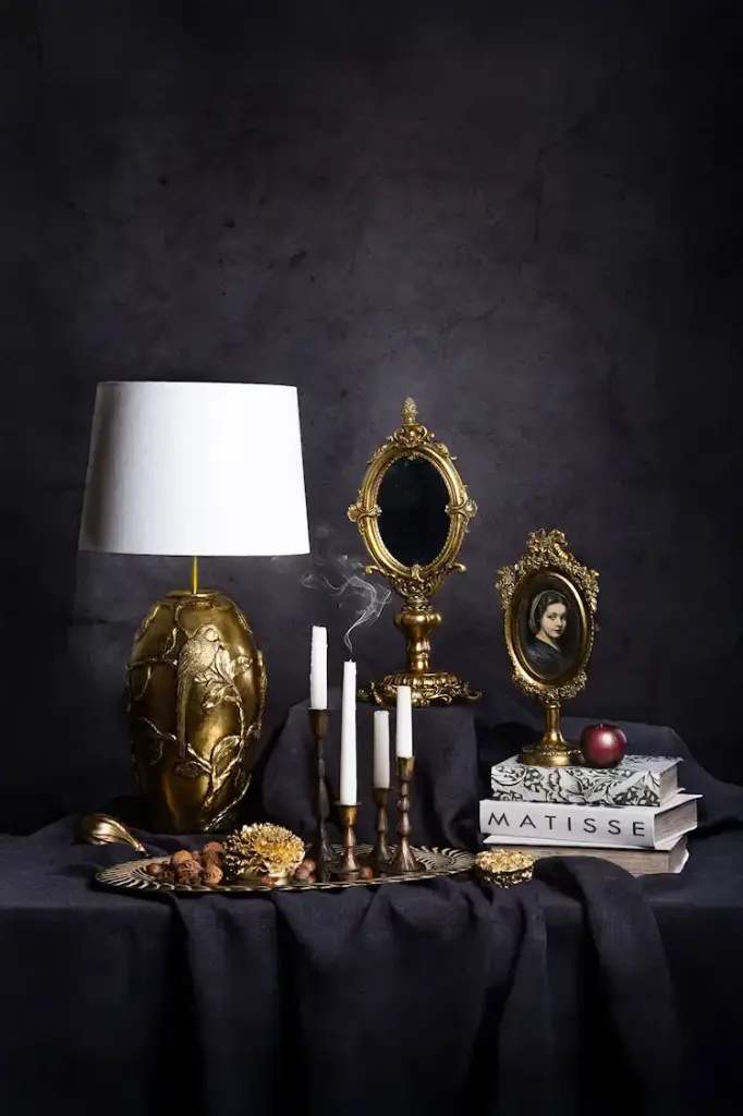 [1004402] Portarretrato con Pie Oro