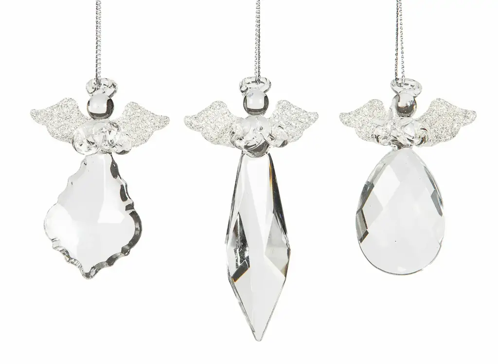 Ángel de Cristal Colgante 