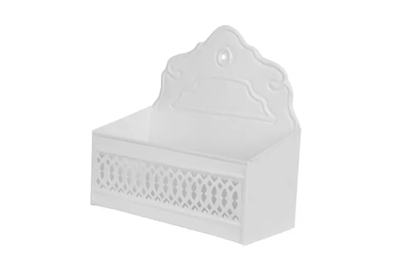 Caja de pared Hanna blanca 
