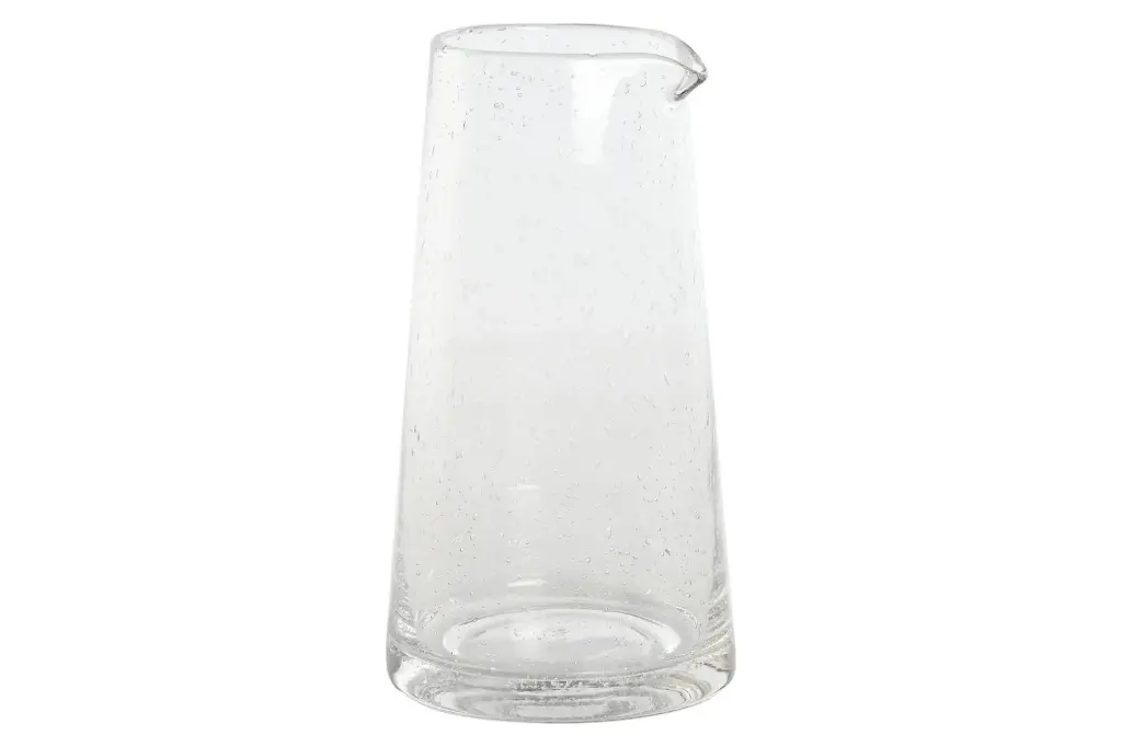 JARRA CRISTAL  BURBUJAS 