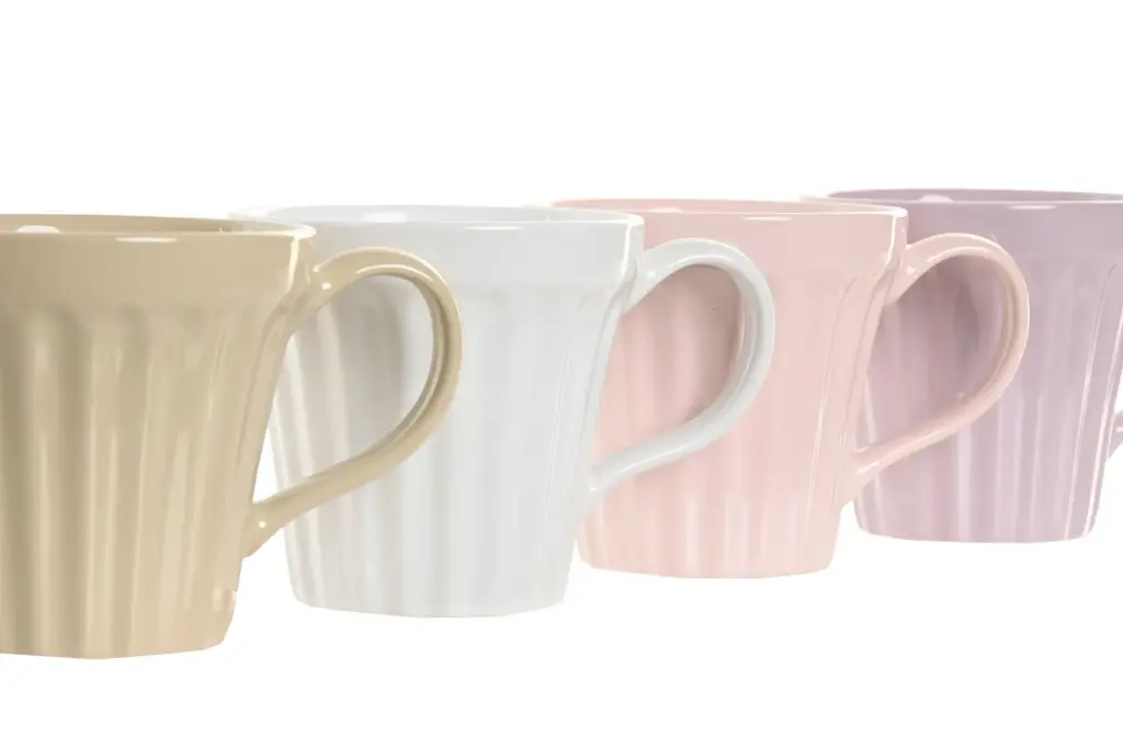 [PC-223149 ] MUG PORCELANA NEW BONE  280ML 4 SURT. 