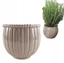 Maseta beige 21cm