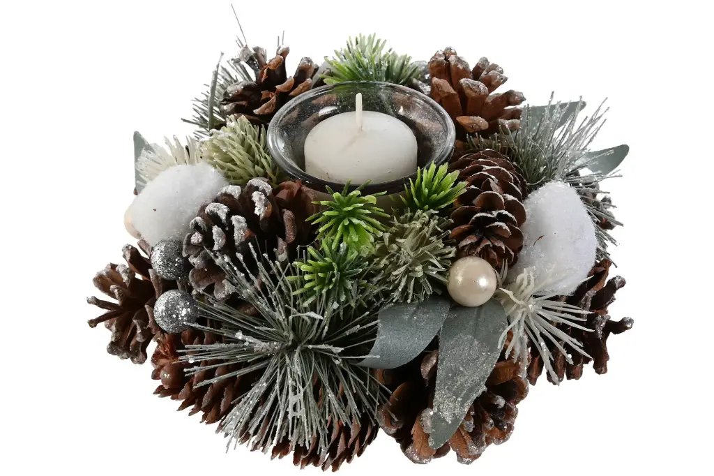 PORTAVELA PIÑA CRISTAL VERDE 