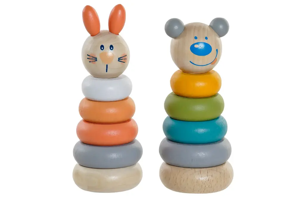 [JE-210071 ] JUGUETE MADERA  ANIMALES 