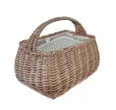 CESTA PICNIC OVAL VERDE TÉRMICA