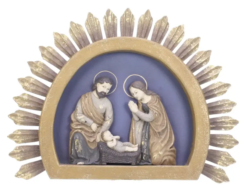 Nacimiento Azul 33,5x2,5x25cm