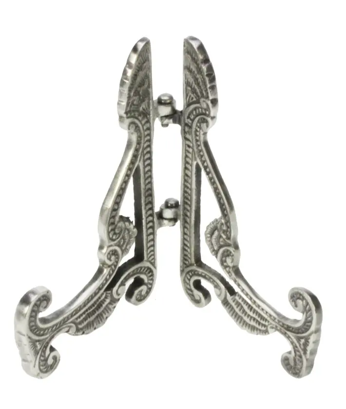 Posa Platos color  plata 10x6.5x2cm