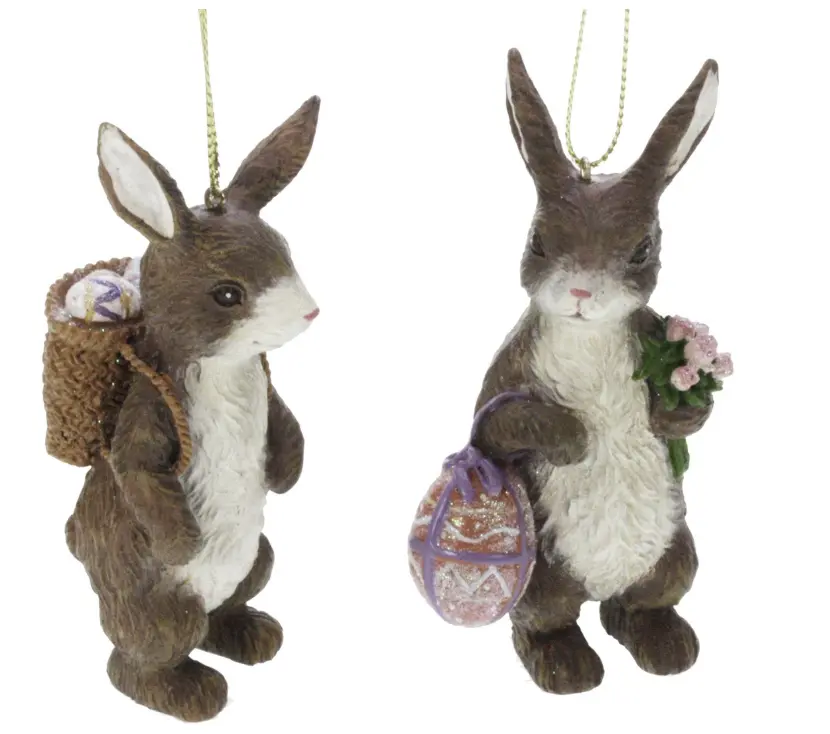 [24K1055] adorno conejos pascua