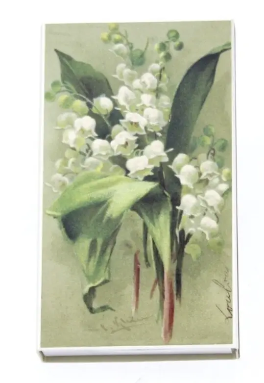 [33L014] Cerillas Lilis del valle 11x6,5x2 cm