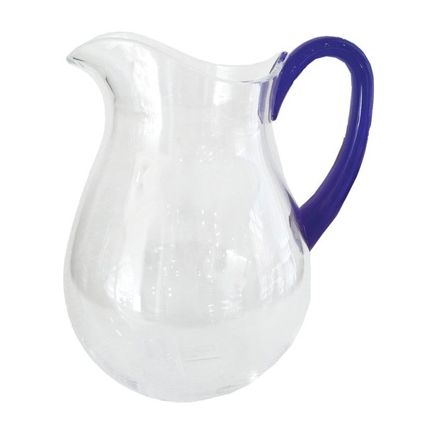 Jarra acrílica mango azul