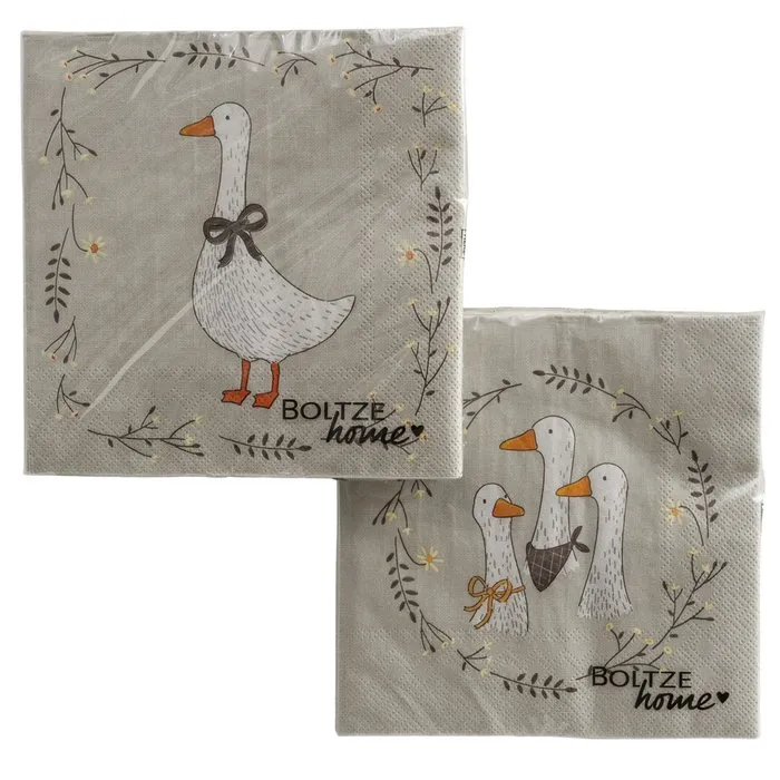 [2077866] Servilletas Oca 2 modelos Paq.20