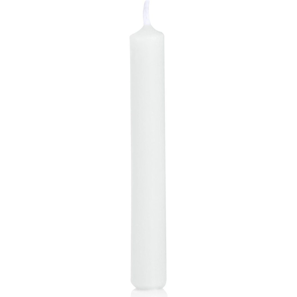 cajita velas blanca fina (20pz.)
