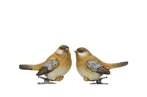 pájaro con clip 2 estilos surtidos