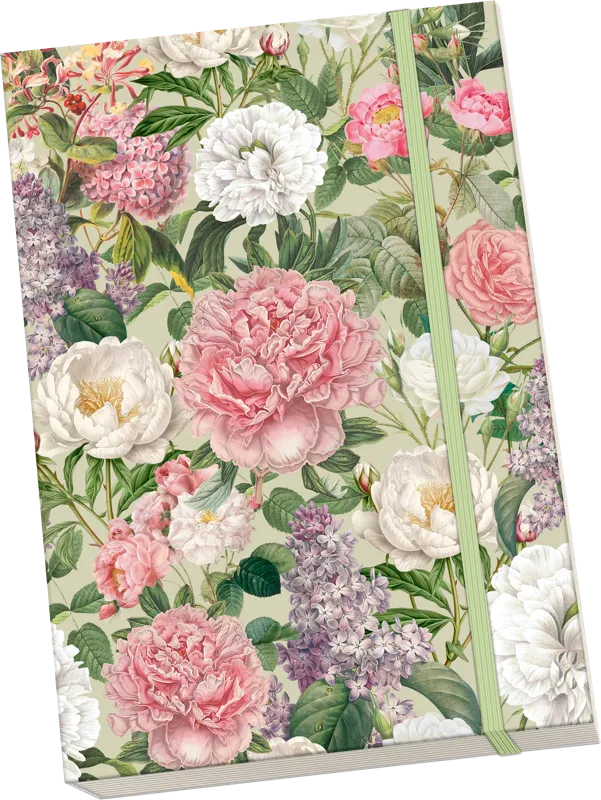 [STNOTE133] Libreta A5 Peonias