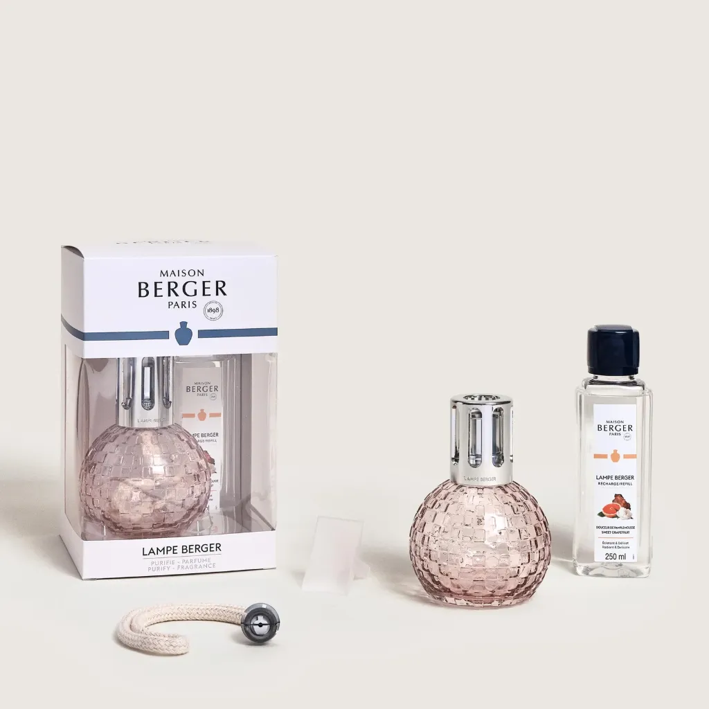 Lámpara Catalítica Disco Rosé + 1 Perfumes