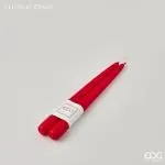 2 Velas Punta 25cm (ROJO)
