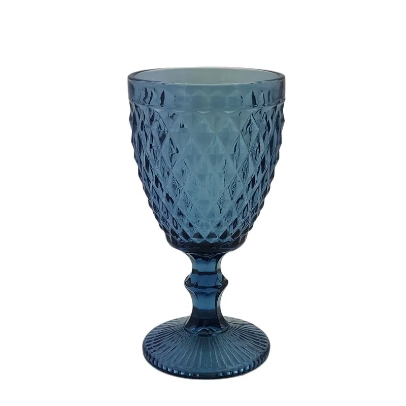 COPA 230ML CRISTAL GRABADO AZUL