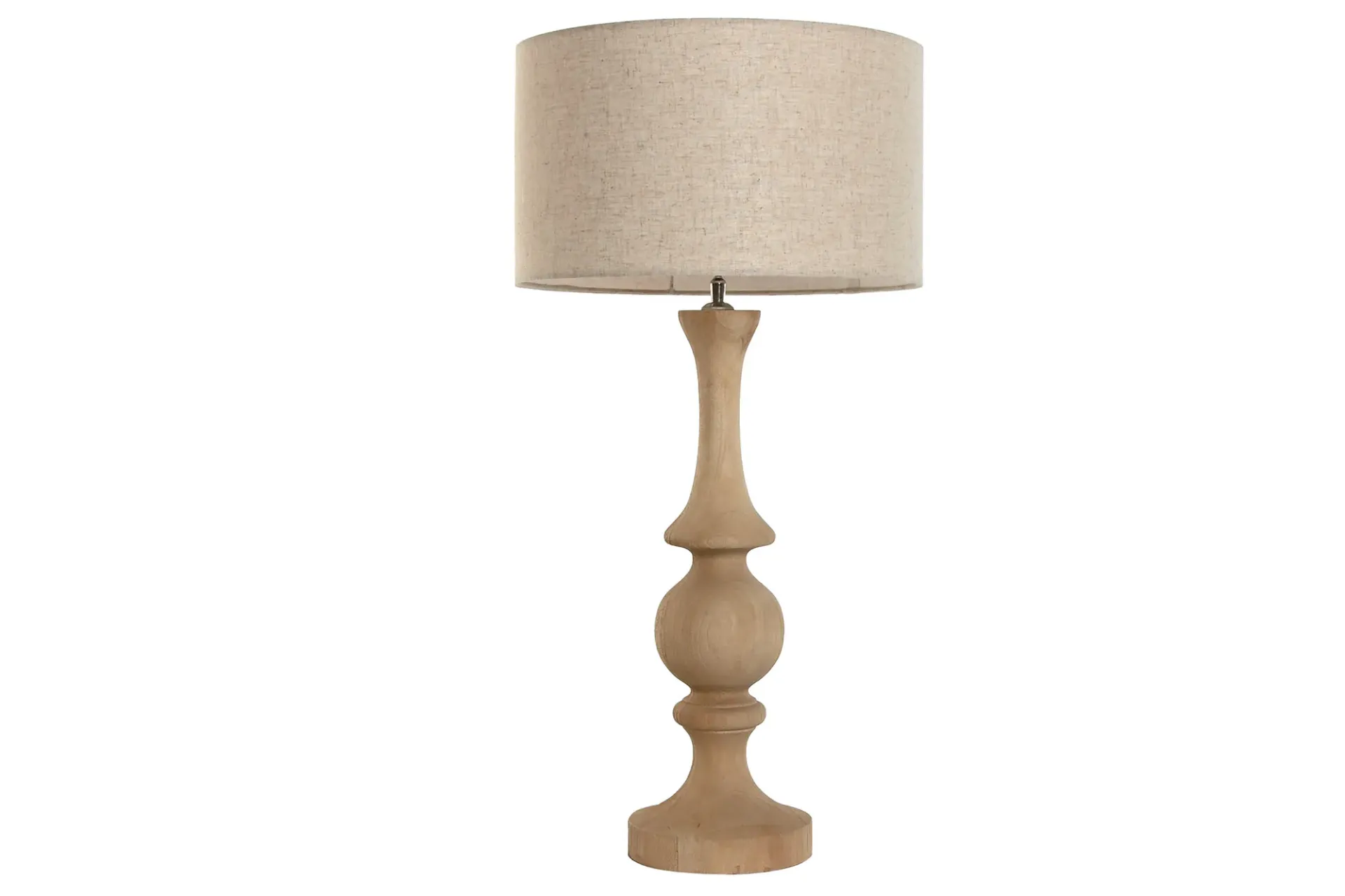 LÁMPARA SOBREMESA MANGO ALGODÓN