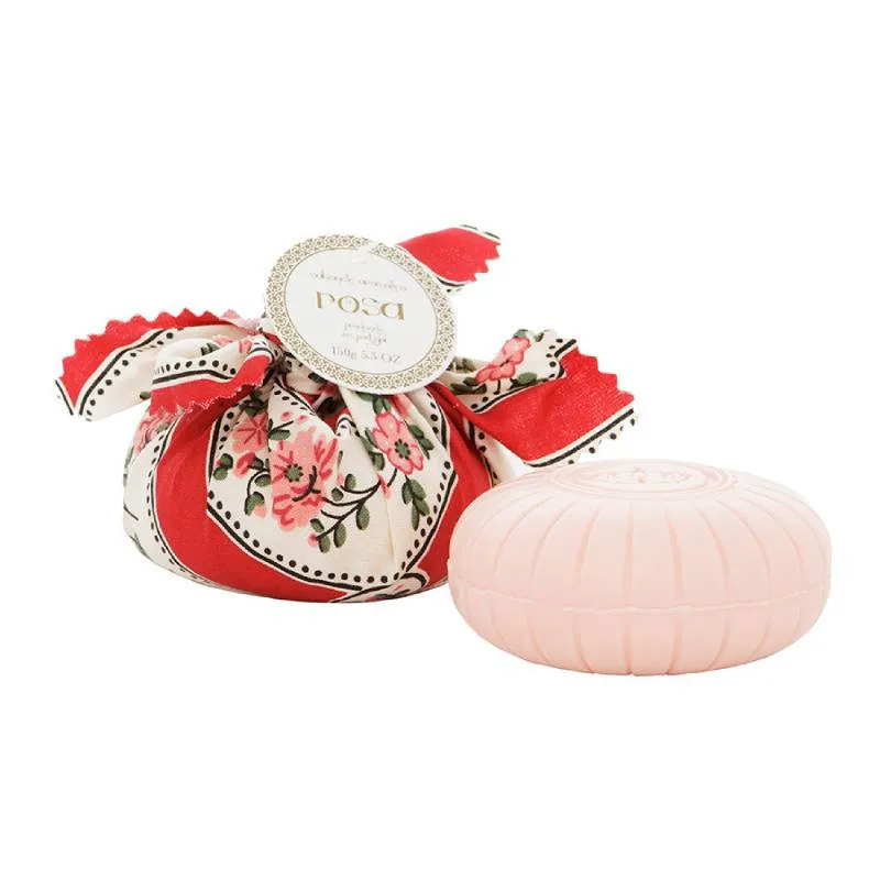Jabón Rosa en Pañuelo