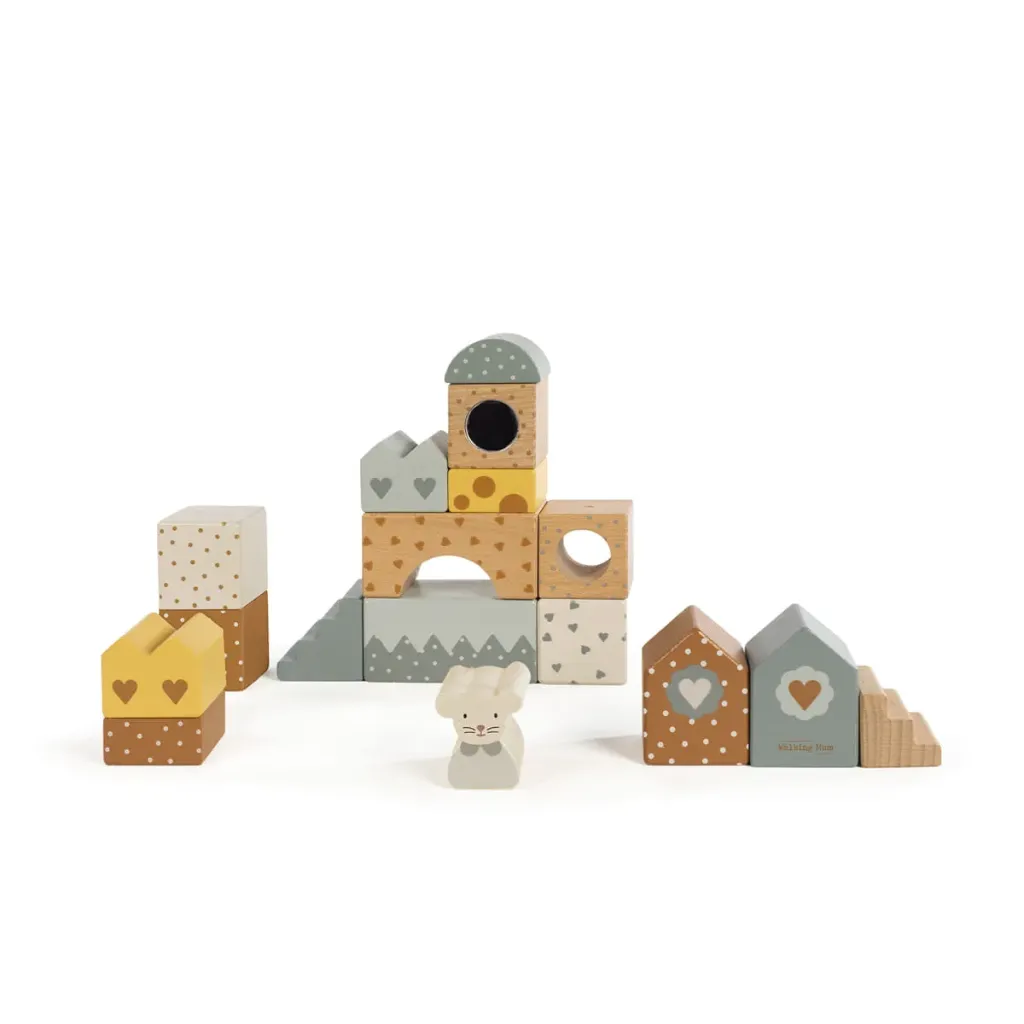 Juego Arquitecturas madera Poppy
