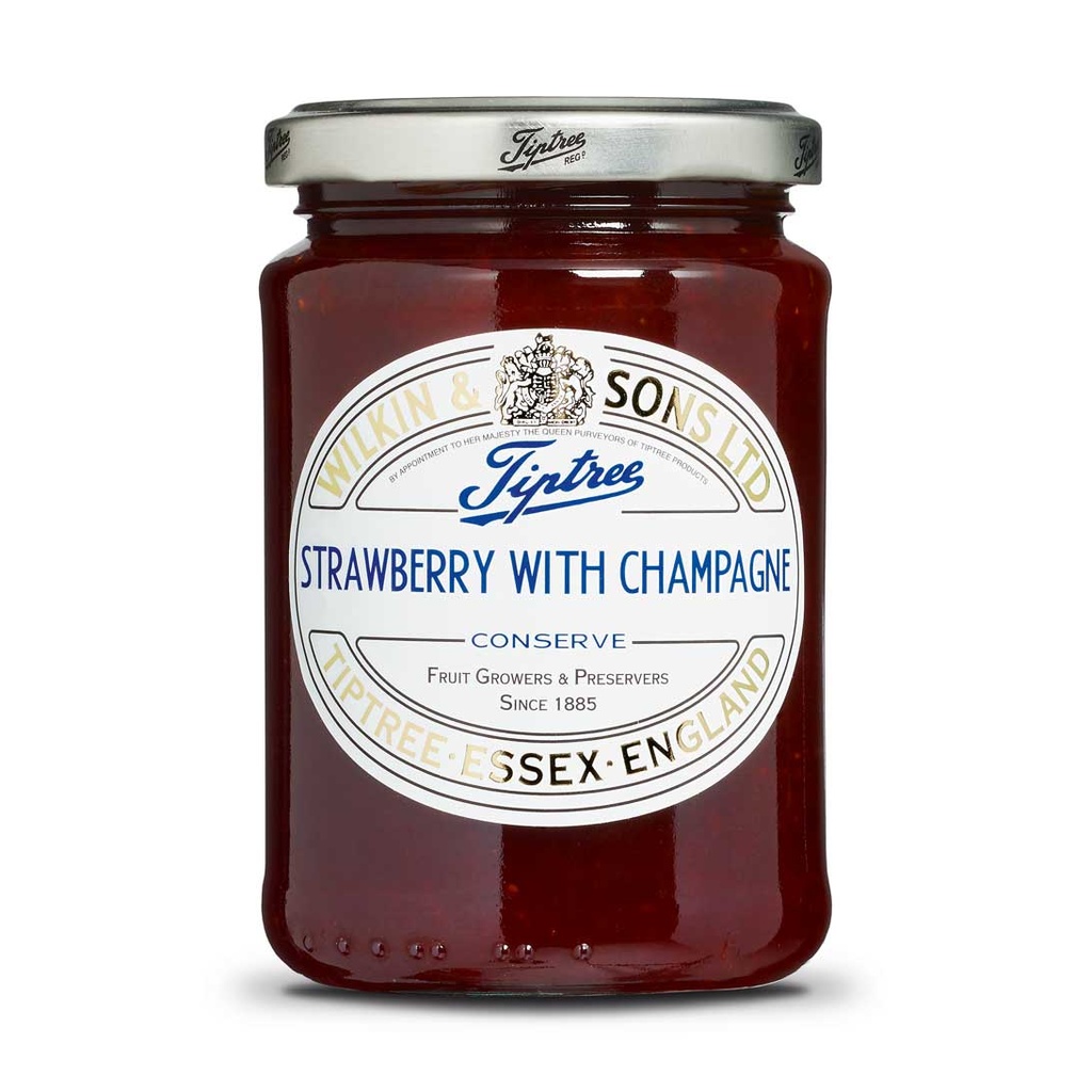 Mermelada fresas con champagne, 340g