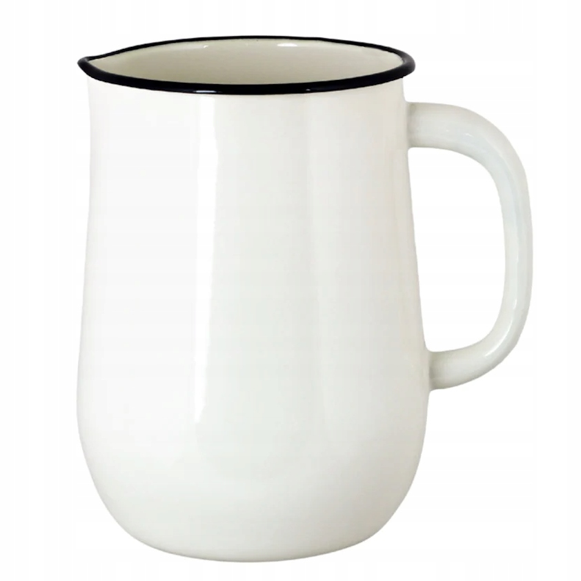 Jarra Enamel Blanca
