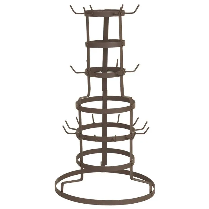 [4Y0312] Porta Tazas hierro