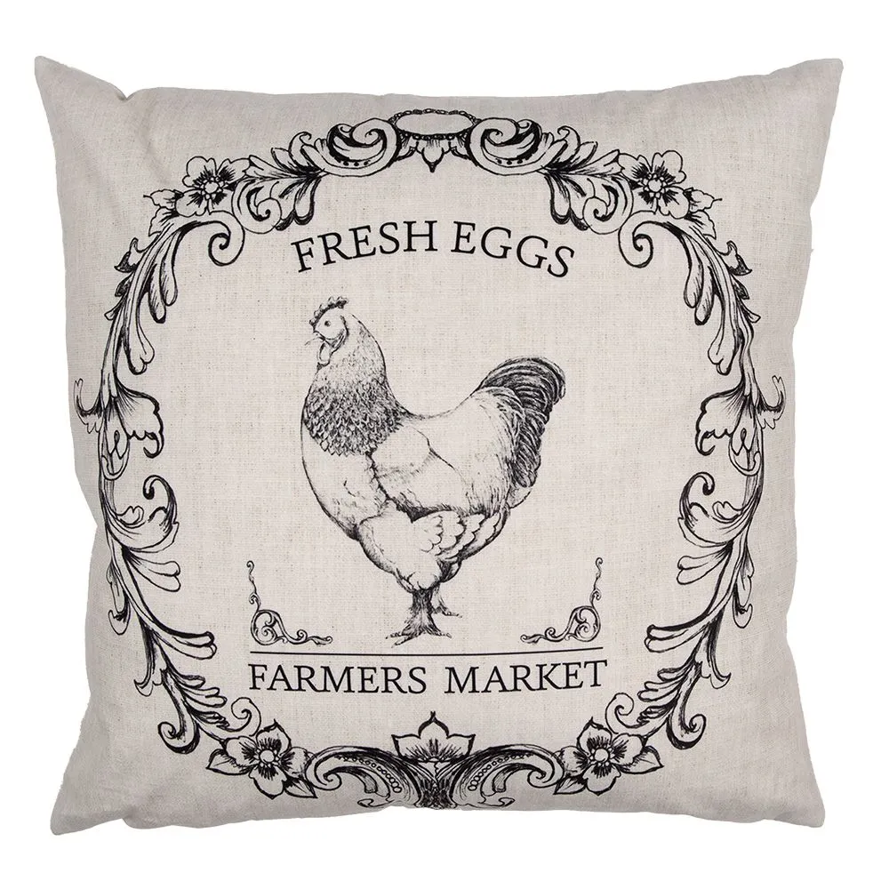 [RFL23] Funda Cojin Gallina 45x45