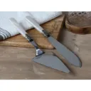 Set Pala y Cuchillo tarta Linas Silver