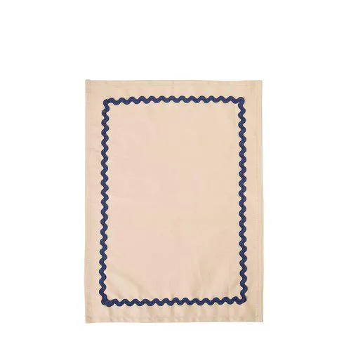 [96265] Salvamantel beige/azul