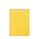 Salvamantel Amarillo/Blanco
