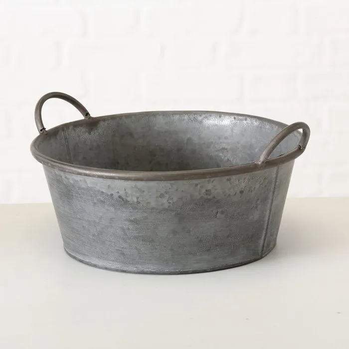 Macetero Zinc Jackson Pequeño